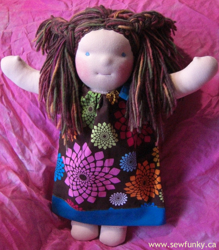 Sewfunky Waldorf Inspired Natural Doll