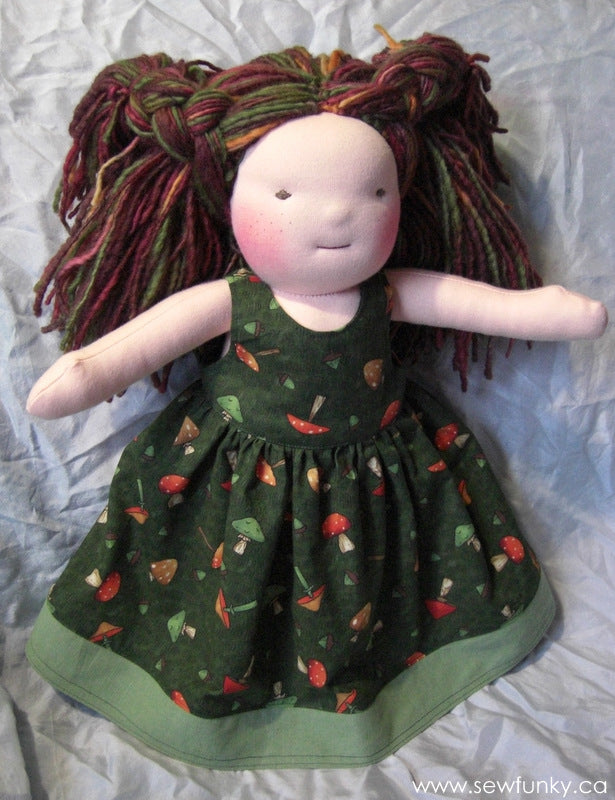 Sewfunky Waldorf Inspired Natural Doll