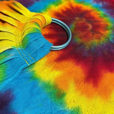 Sewfunky Hand Dyed Hemp Cotton Sling Rainbow NHI