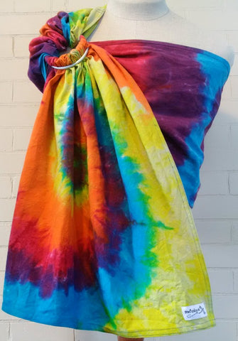 Sewfunky Hand Dyed Hemp Cotton Sling Rainbow