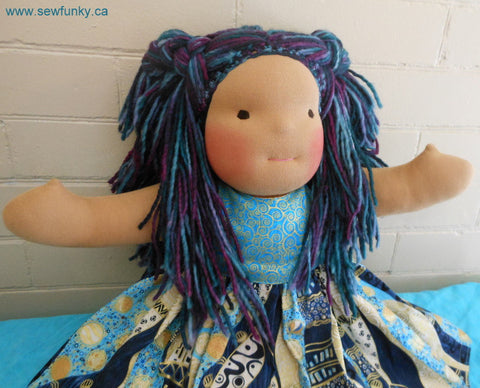 Sewfunky Waldorf Inspired Natural Doll