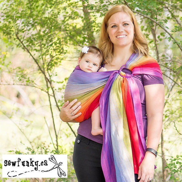 Sewfunky Woven Ring Sling Fiesta