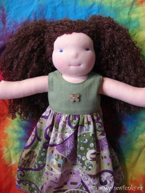 Sewfunky Waldorf Inspired Natural Doll