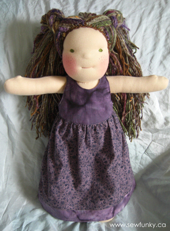 Sewfunky Waldorf Inspired Natural Doll