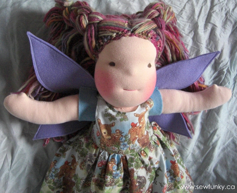 Sewfunky Waldorf Inspired Natural Doll