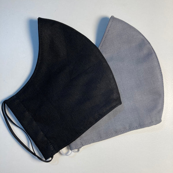 Three Layer Cloth Face Masks for Children 5-12 years 100% cotton