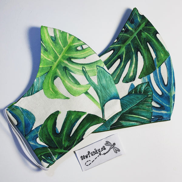 Three Layer Cloth Face Masks for Children 5-12 years 100% cotton