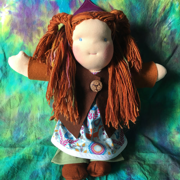 Sewfunky Waldorf Inspired Natural Doll