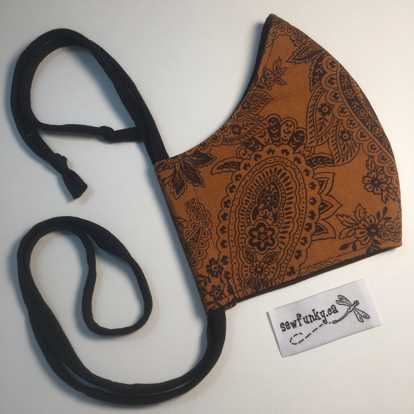 Copper Paisley