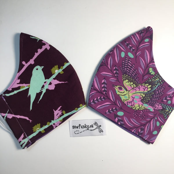 Violet Sparrow and Tula Birds