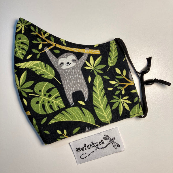 Three Layer Cloth Face Masks for Children 5-12 years 100% cotton