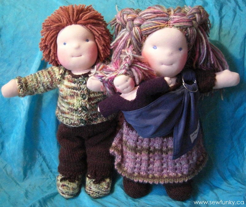 Sewfunky Waldorf Inspired Natural Doll