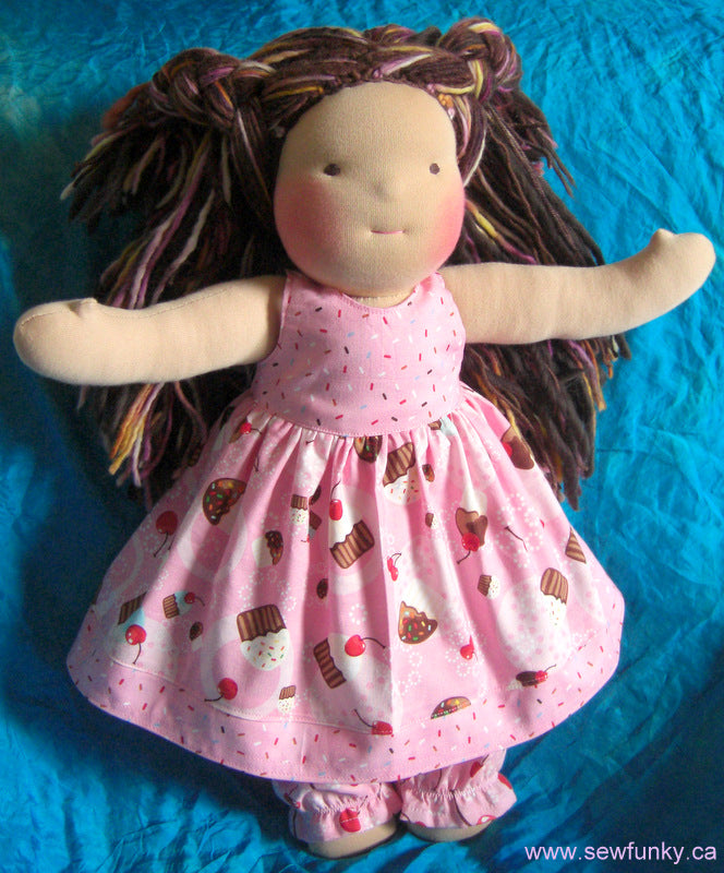 Sewfunky Waldorf Inspired Natural Doll