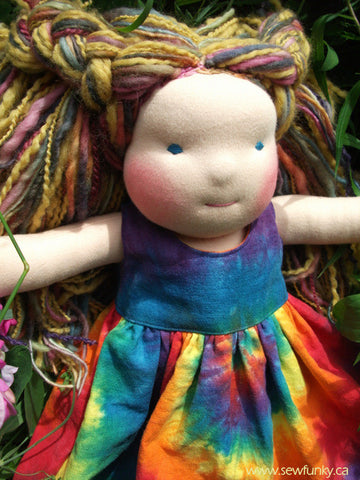 Sewfunky Waldorf Inspired Natural Doll