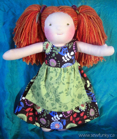 Sewfunky Waldorf Inspired Natural Doll