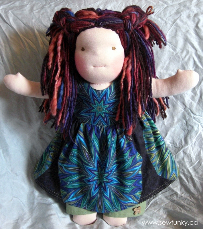 Sewfunky Waldorf Inspired Natural Doll